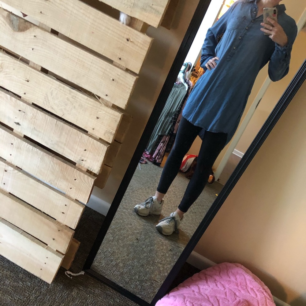 Denim dress